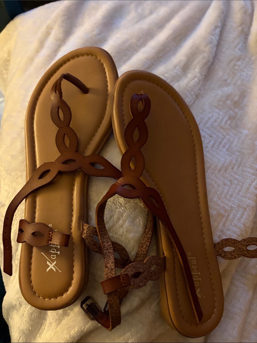 Brown sandals